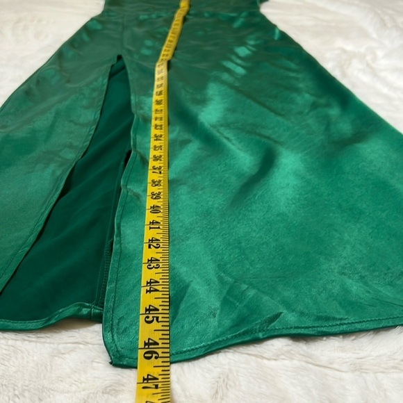 Walk the Line Emerald Green Slip Dress- LIONESS- Size S NWOT - Picture 7 of 15